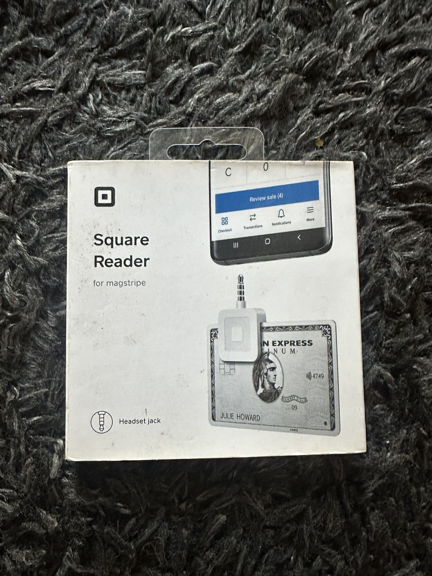 Square Reader for magstripe (headset jack)