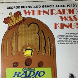 WHEN RADIO WAS KIND ! 1930 ‘ 40 ‘ 50’ 12” Vinyl Records