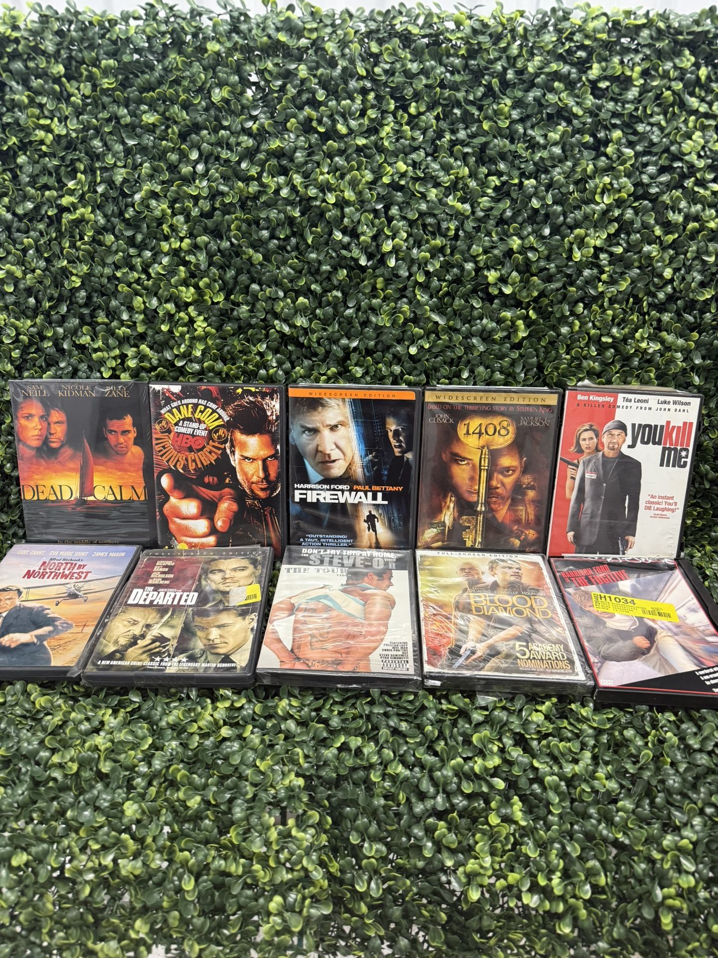🎬 Thriller Drama DVD Lot x10 – The Departed, 1408, Blood Diamond (#2)