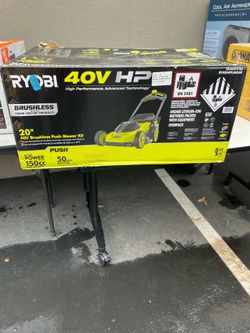 Ryobi 40V HP Brushless Push Mower Kit