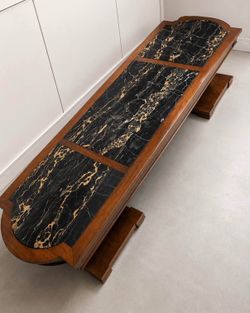 Marble coffee table