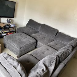 Couch Sofa  Bed Modular Sectional Sofa
