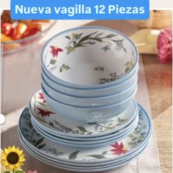 Especial $120.00 Vajilla Melamina 12 Piezas Nueva Línea Melamina Princess House Ventas Finales