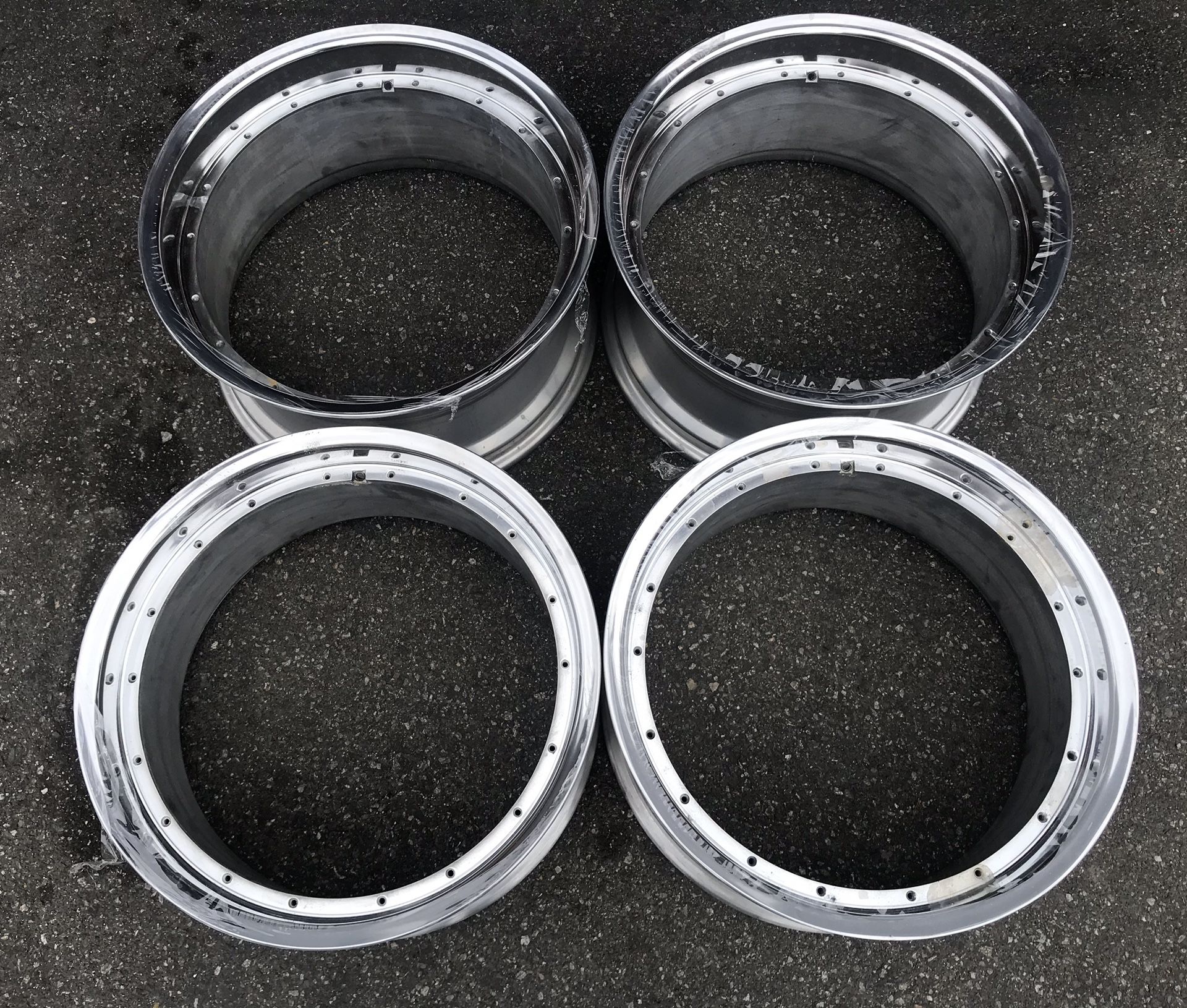 2 Piece Wheel Barrels by RONAL 19 Hole