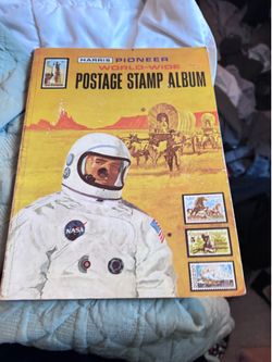 Old stamp book