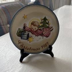 Christmas Plate 1987