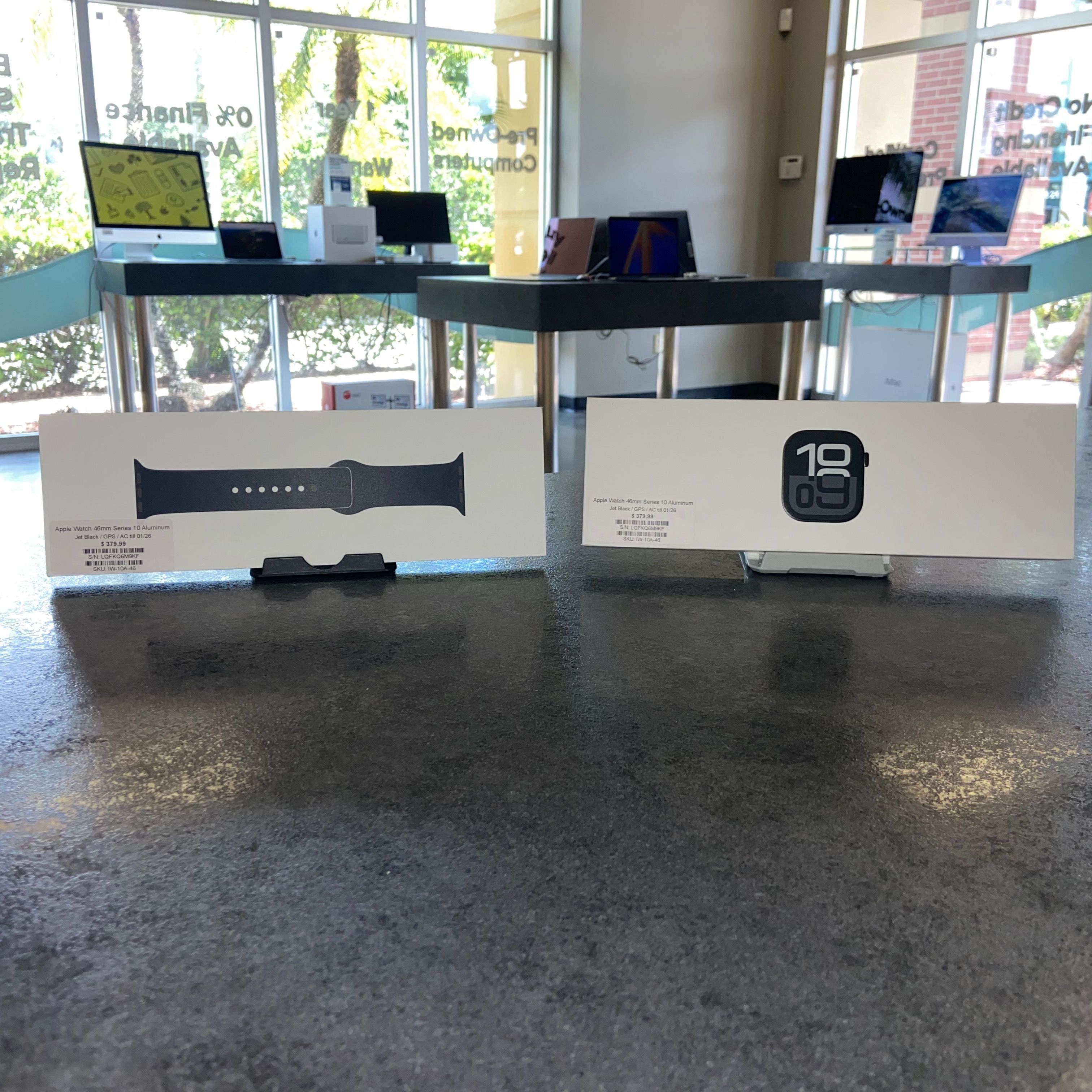 Apple Watch Series 10 46mm Aluminum – Jet Black | GPS | AppleCare till 01/2026 ⌚🖤