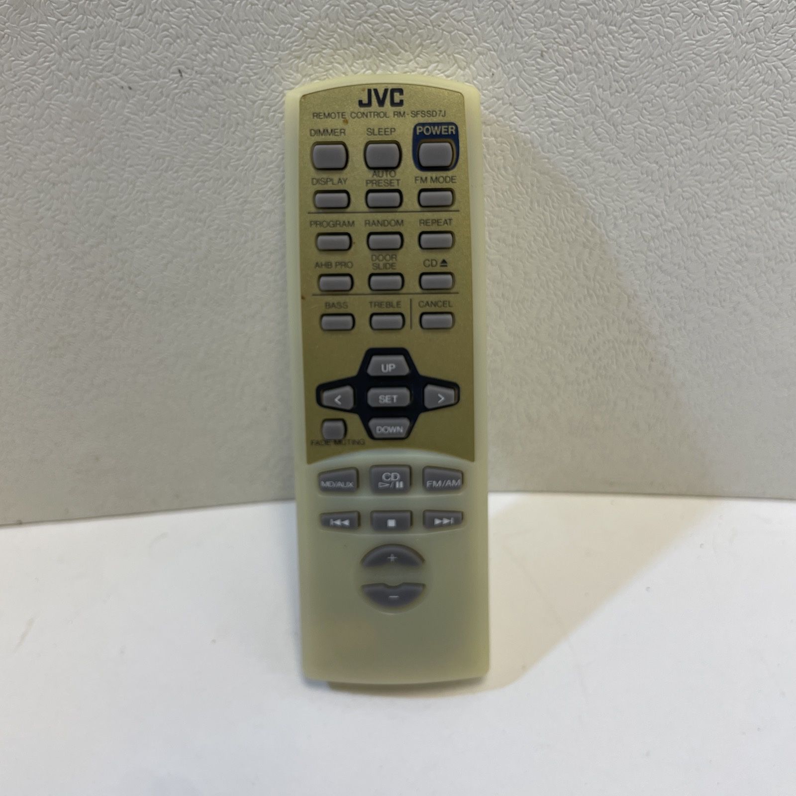 JVC RM-SFSSD7J Micro Audio System Remote OEM for FSSD5 FSSD7 FSSD550 FSSD770