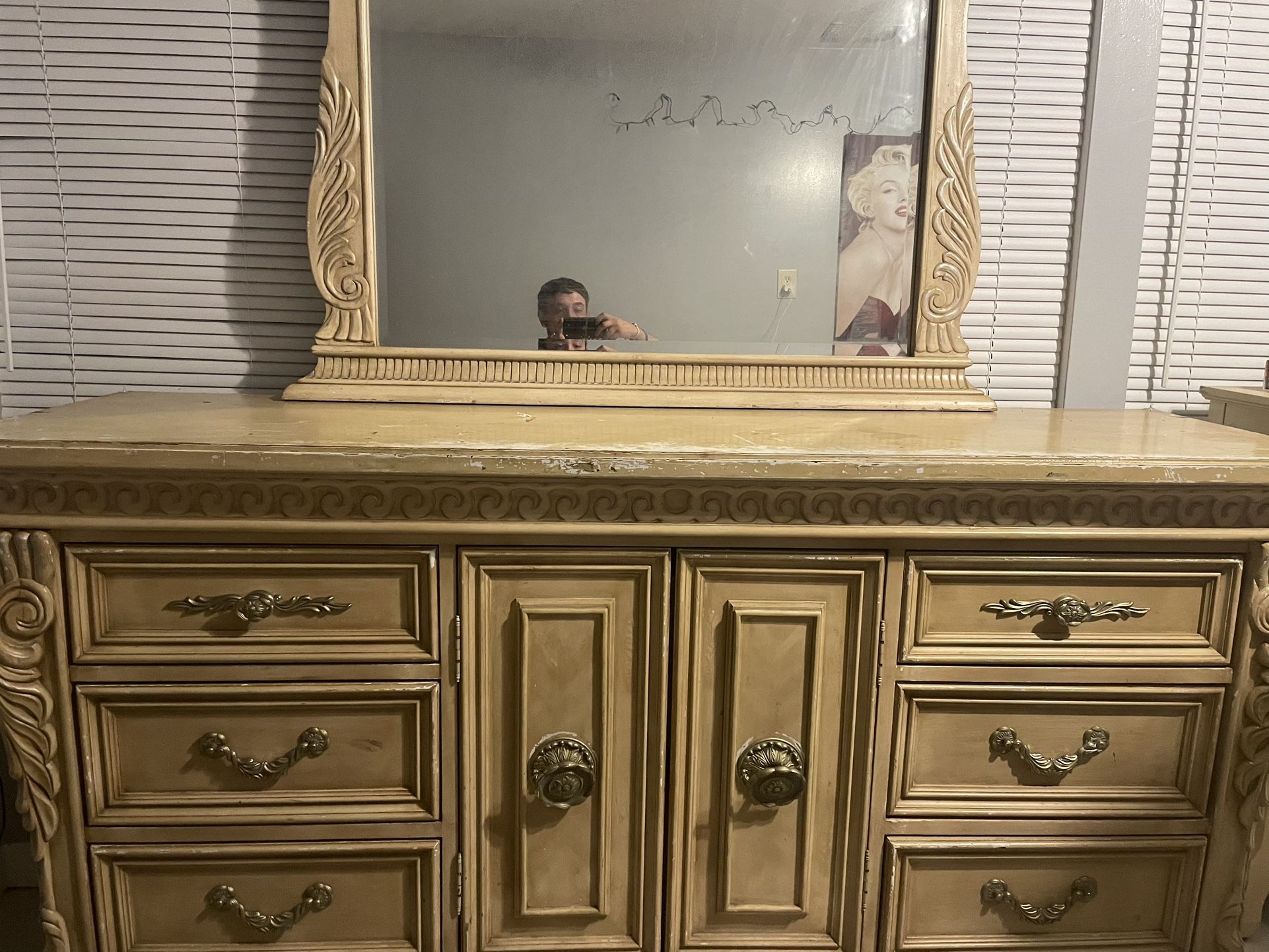 Mid century Vanity