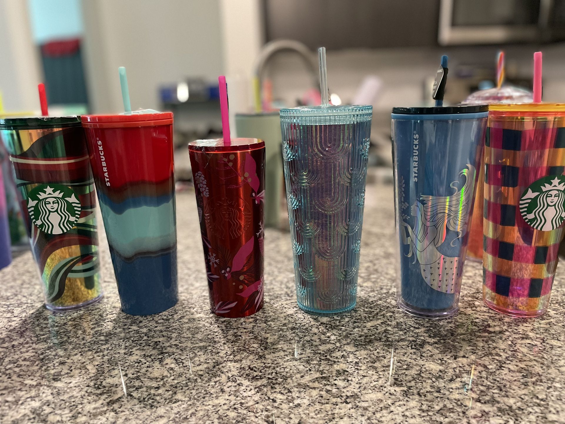 Starbucks cups