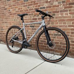 NEW 53CM RETROSPEC AMOK 8 SPEED MATTE BOULDER ADVENTURE GRAVEL ALL ROAD FLAT BAR HYBRID BIKE