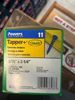 Tapcons
