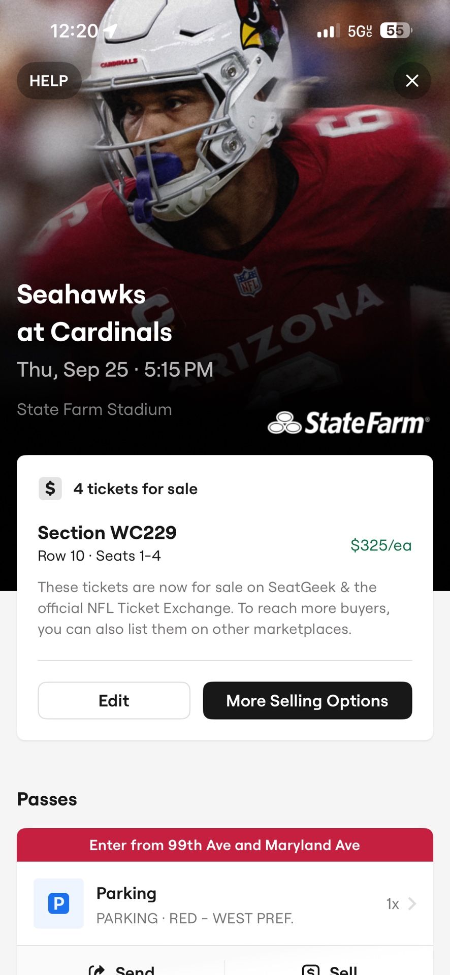 Cardinals Seahawks