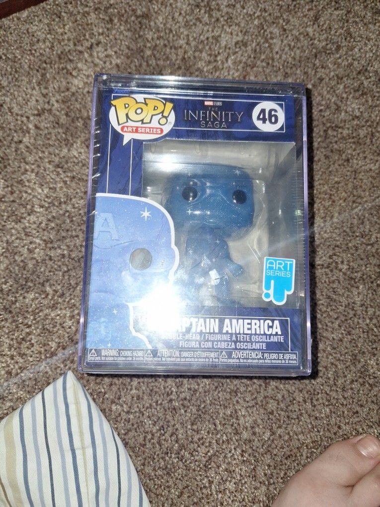Captain America Art Series Pop