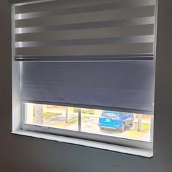 Blinds And Shades Screen And Blackout Zebra And Roller Shades 