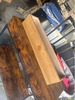 Wood planter
