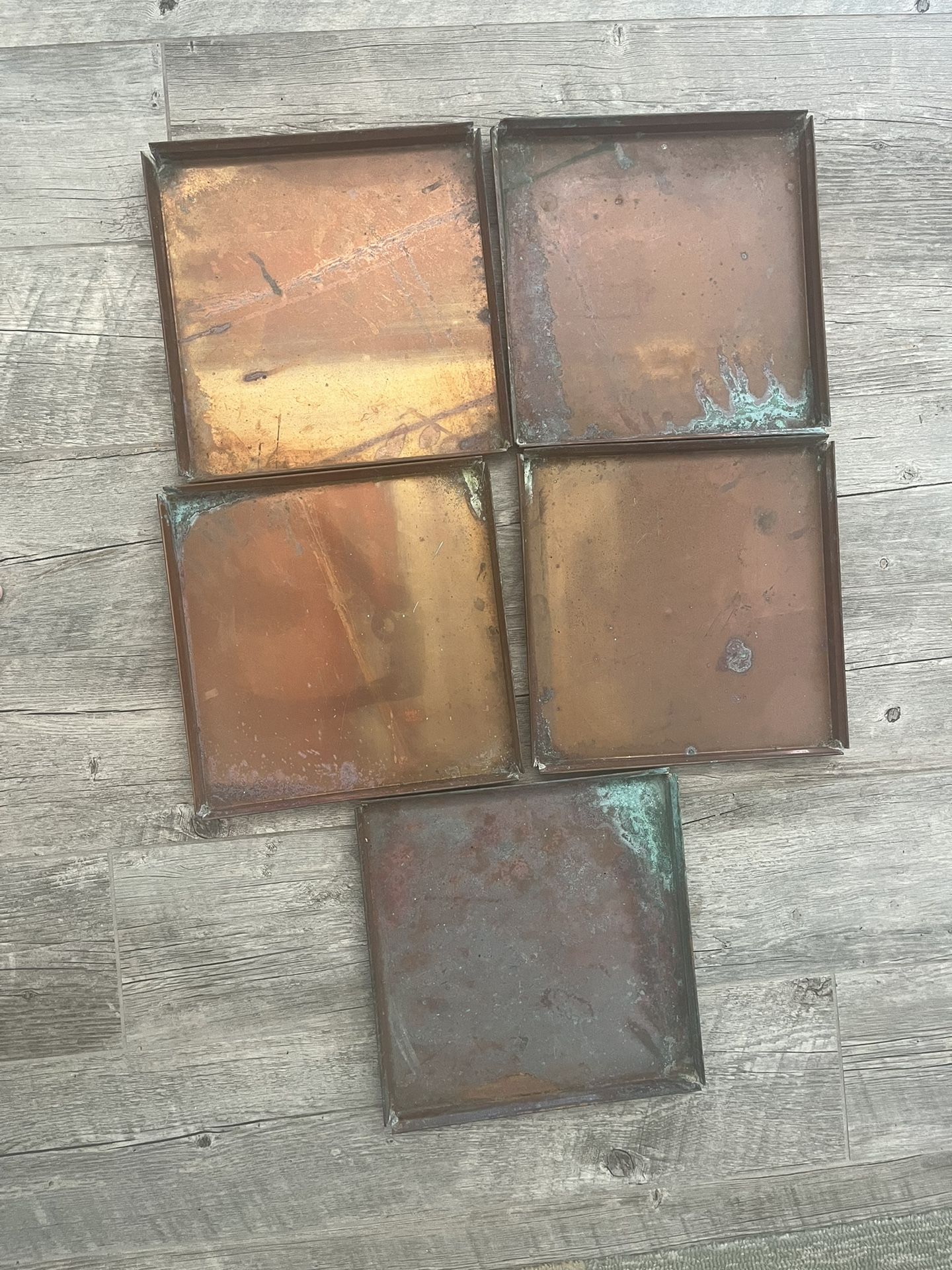 Antique Copper Sheets