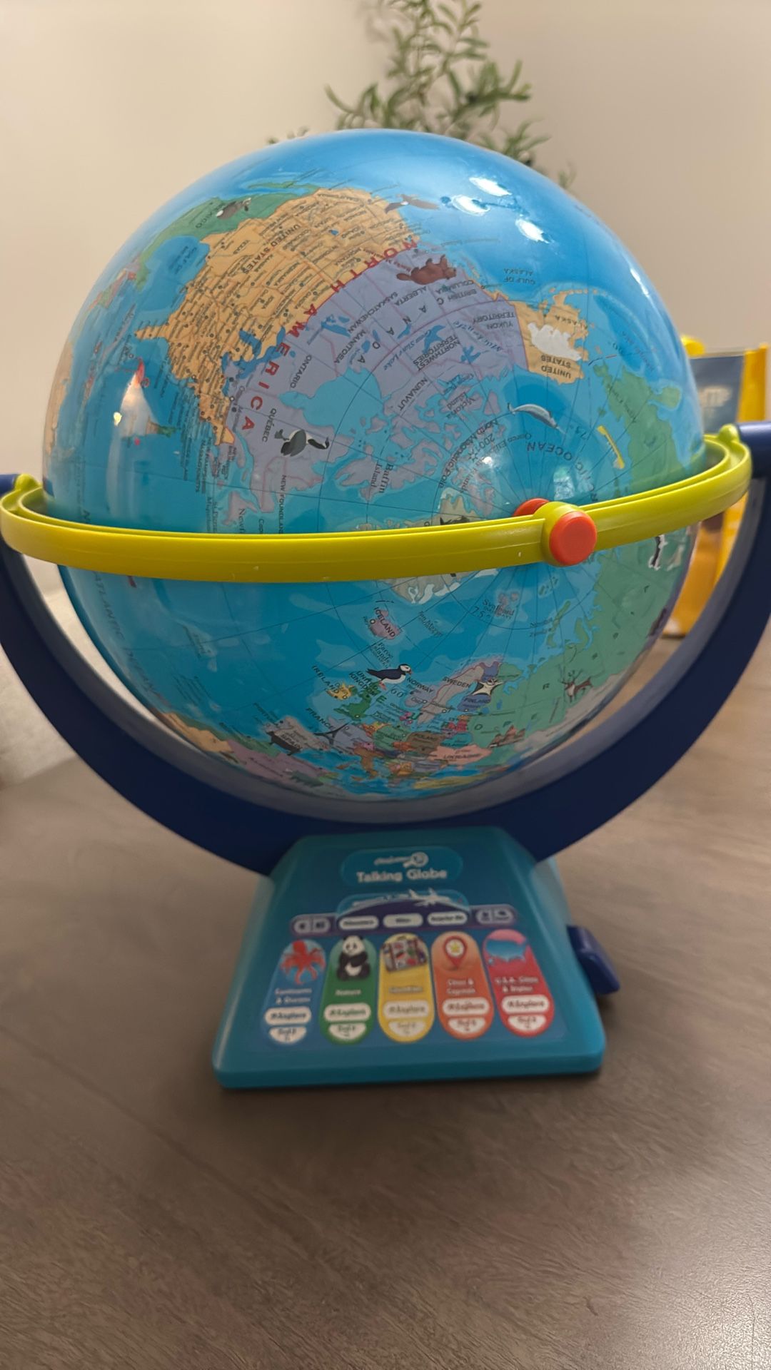 Kids Talking globe