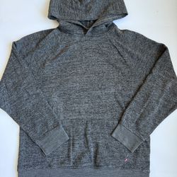 Mens Dark Gray Plain Classic Levi’s  Pullover Hoodie Sweater Size Large