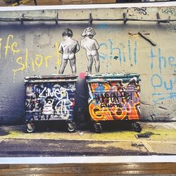 Banksy print