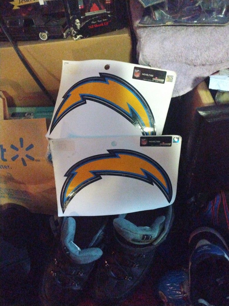 Chargers  Stickers $5 Each