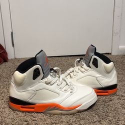 Shattered Backboard 5s Worn One Time Brand New