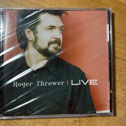 ROGER THROWER LIVE - GOSPEL - CD - **BRAND NEW SEALED** 2008 RARE