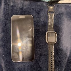 iPhone 14 Pro Max + Apple Watch SE 40mm