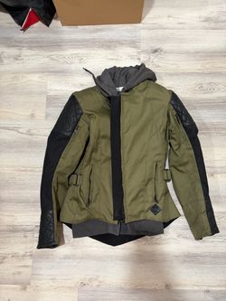 Speed & Strength Double Take™ Women’s Motorcycle Jacket – Olive – Medium