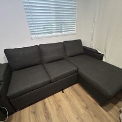 Sofa Bed With Storage ‼️