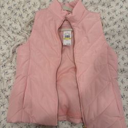 Pink Puffer Vest 