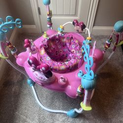 Bright Stars Disney Baby Bouncer Minnie Mouse