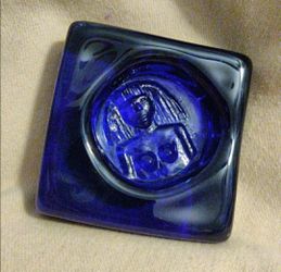 Erik Hoglund Kobalt Blue Paper weight