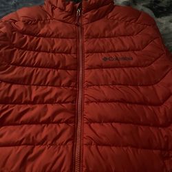 Red Columbia puffer