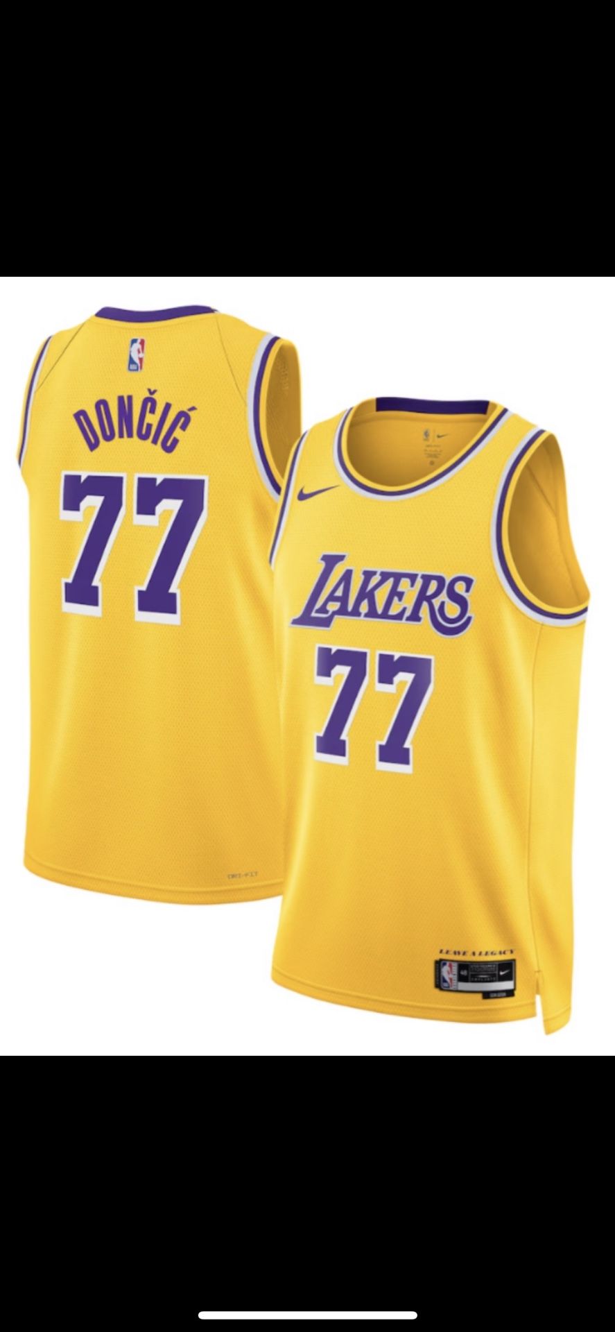 LA Lakers Luka Doncic Jersey 