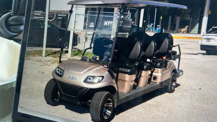Icon i80 2013 champagne Golf Cart