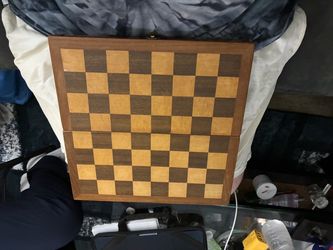 Vintage Hand-Carved Korean Soapstone Chess Set - Complete with Wood Case