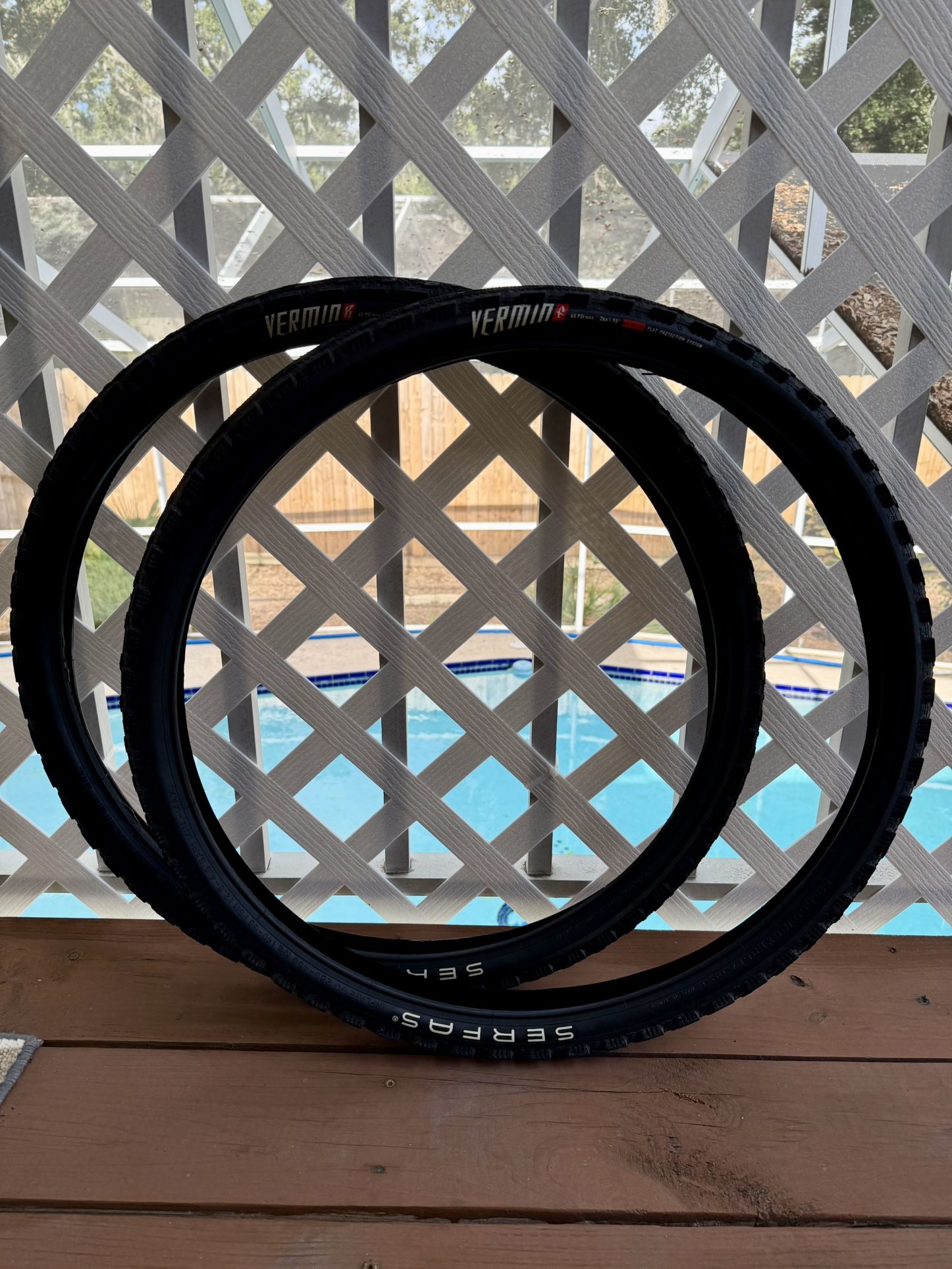 Serfas Vermin 26 X 1.95 MTB Gravel Urban Bicycle Tires