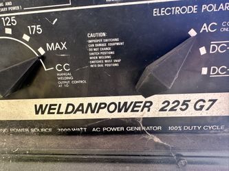 Lincoln Welder 225 G7