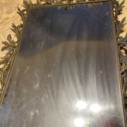 Tray - Angel Mirror - Antique 