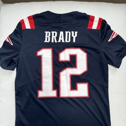 Nike Color Rush New England Patriots Tom Brady #12 Jersey - Size M