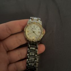 SEND OFFERS- Diamond Bulova Watch