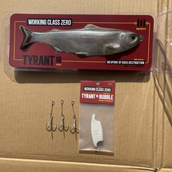 WCZ Tyrant 10 Diamond Zealot with bubble and bottom rig hook