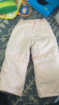 Girl toddler snow pants 4T