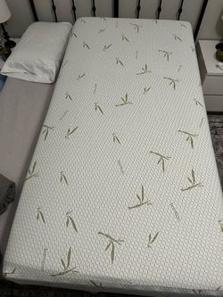 Brand new, never used, 10 in. twin mattress