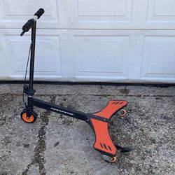 Razor power wing caster scooter 
