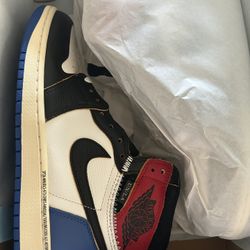 Jordan 1 Union LA Fragment Varsity Red Sport Royal