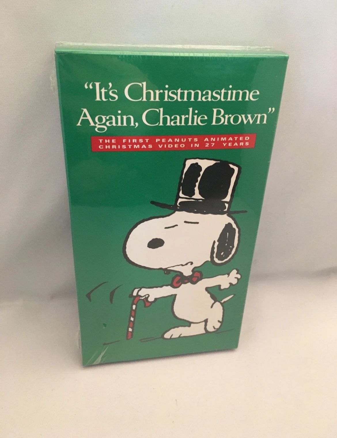 Its Christmastime Again, Charlie Brown (VHS, 1985) -SEALED- see description