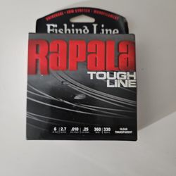 Rapala Tough Line Fishing Line - 6lb Test, Clear