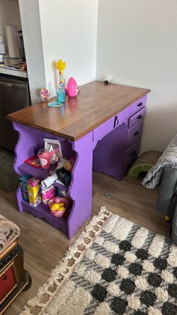 Purple Desk